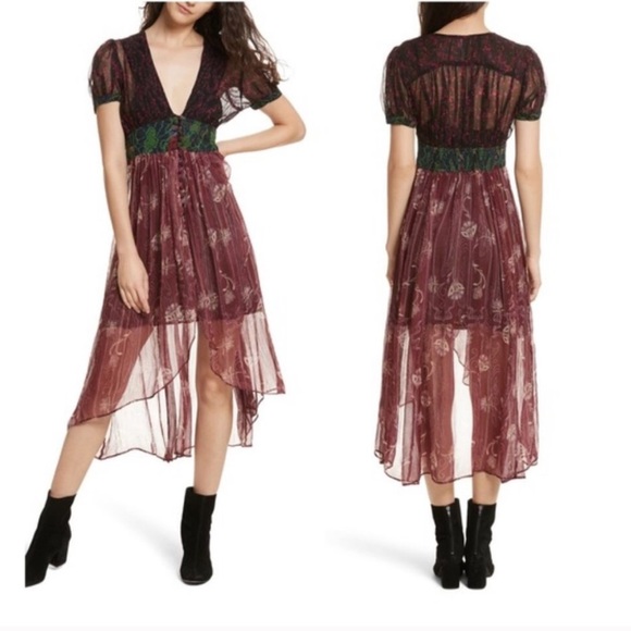 Free People Tops - FREE PEOPLE Daisy Fields Maxi Top XS